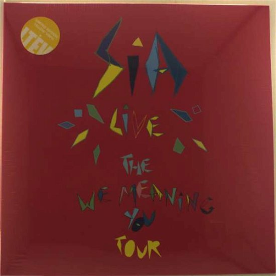 The We Meaning You Tour Live 2010 (2lp140g/yellow Vinyl) - Sia - Music - POP - 0803341471689 - April 8, 2016