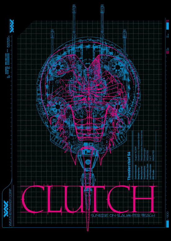 Cover for Clutch · S.o.s.b. Thunderchief 56 A1 Pvc Poster (Poster) (2023)