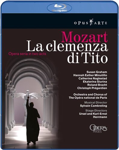 Cover for Wolfgang Amadeus Mozart · La Clemenza Di Tito (Blu-ray) (2010)