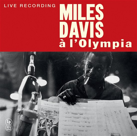 Cover for Miles Davis · A L'Olympia Special Edition Yellow Vinyl) (LP) (2024)
