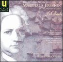 Cover for Johann Sebastian Bach · St Matthew Passion - Matthaus-Passion (DVD) (2022)