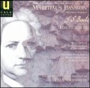 Cover for Johann Sebastian Bach · St Matthew Passion - Matthaus-Passion (DVD) (2022)