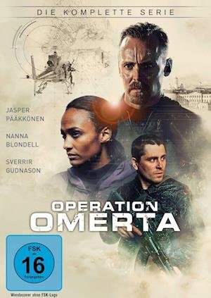 Cover for Pääkkönen.jasper / Blondell,nanna / Gudnason,sverrir · Operation Omerta-die Komplette Serie (DVD) (2022)