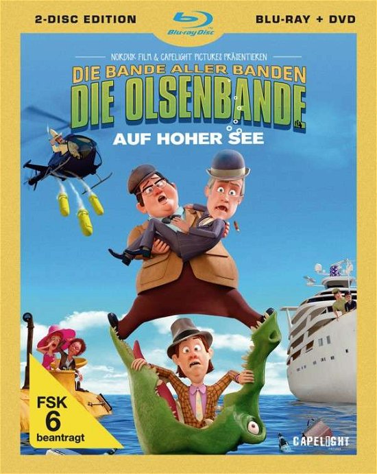 Cover for Lerdamjorgen · Olsen Banden på dybt vand [BLU-RAY 3D] (DVD) (2014)