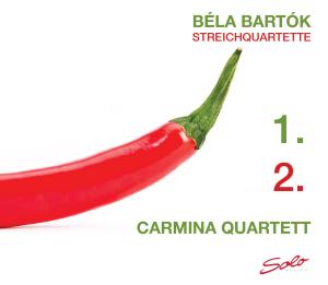 BARTOK: Streichquartette 1+2 - Carmina Quartett - Music - Solo Musica - 4260123641689 - June 11, 2012