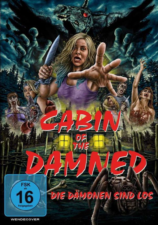 Cover for Armstrongdaniel · Cabin Of The Damned-die Daemonen (DVD) (2018)