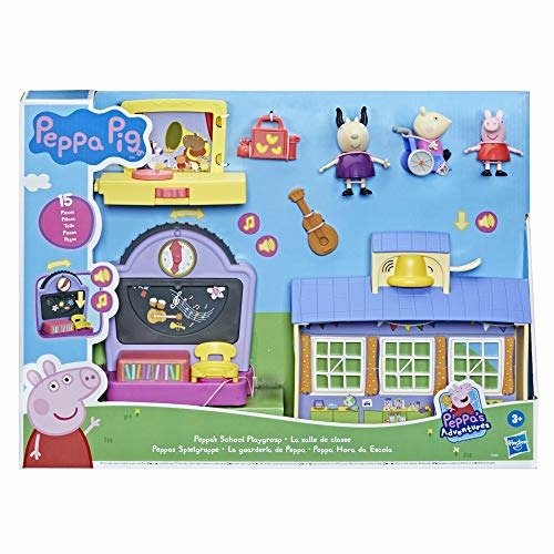 Peppa Pig Peppas School Playgroup Playset - Hasbro - Gadżety - Hasbro - 5010993846689 - 