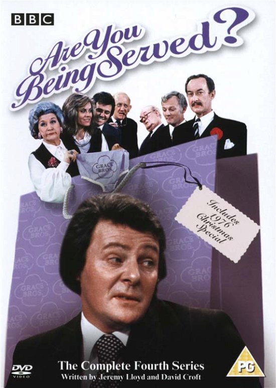 Cover for Are You Being Served? - Series 4 · Are You Being Served Series 4 (DVD) (2006)