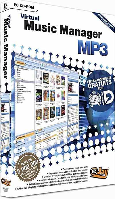 EJAY Virtual Music Manager MP3 - - Musik - - 5017783026689 - 7. februar 2019