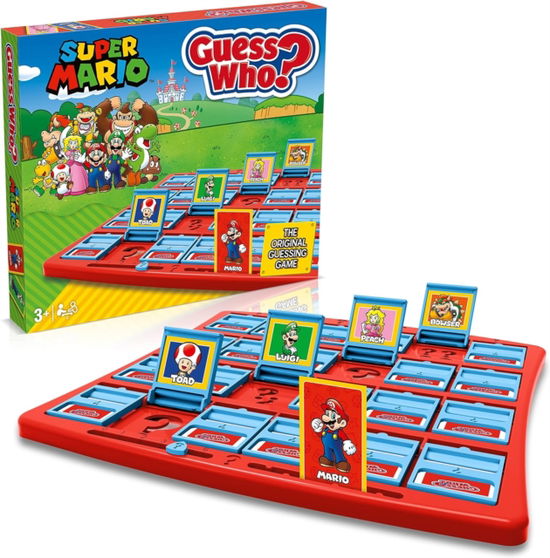 Cover for Guess Who Super Mario Boardgames · Super Mario Guess Who Game (Paperback Book) (2024)