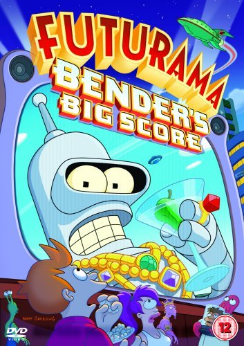 Cover for Futurama: Bender's Big Score · Futurama - Benders Big Score (DVD) (2008)