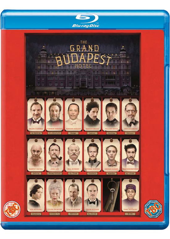 Cover for The Grand Budapest Hotel BD · The Grand Budapest Hotel (Blu-ray) (2014)