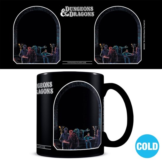 Cover for Dungeons &amp; Dragons · Dungeons &amp; Dragons (Thieves In The Temple) Heat Changing Mug (Kopp) (2023)