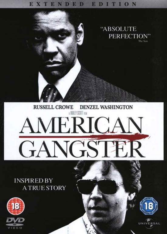 American Gangster - Extended Edition - American Gangster DVD - Elokuva - Universal Pictures - 5050582550689 - maanantai 10. maaliskuuta 2008