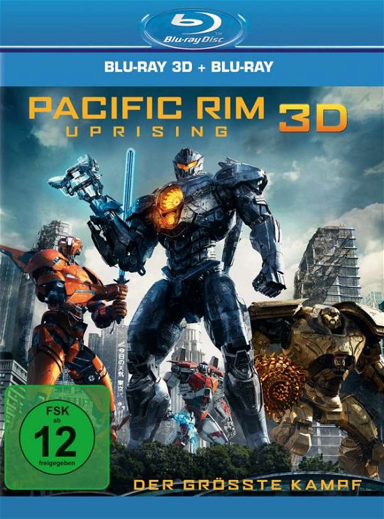Cover for John Boyega,scott Eastwood,jing Tian · Pacific Rim: Uprising 3D (Blu-ray 3d+blu-ray) (Blu-ray) (2018)