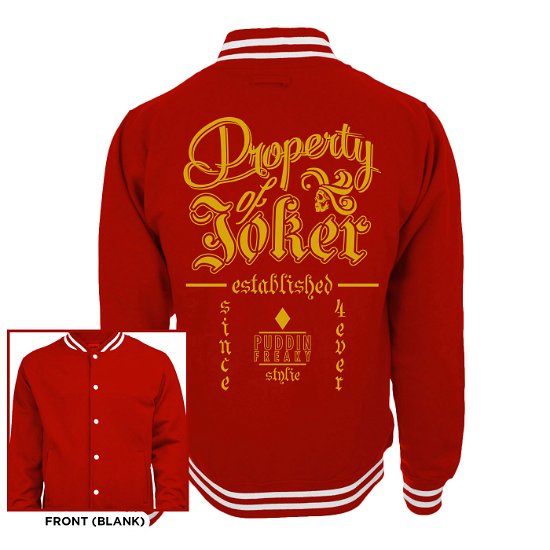 Cover for Suicide Squad · Property of Joker (Unisex College Jacket) (MERCH) [size S]
