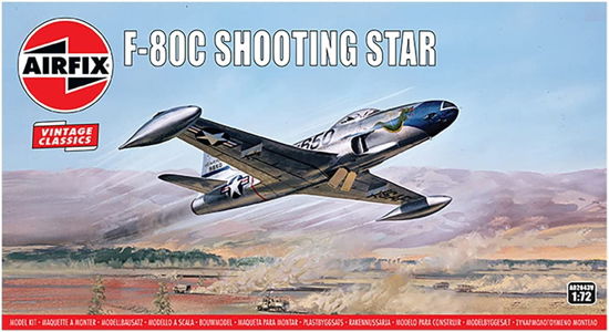 1:72 Lockheed F-80c Shooting Star (10/22) * - Airfix - Merchandise - Airfix-Humbrol - 5055286686689 - 