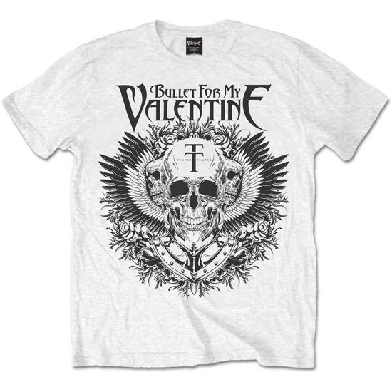 Cover for Bullet For My Valentine · Bullet For My Valentine Unisex T-Shirt: Eagle (T-shirt) [size XL] [White - Unisex edition]