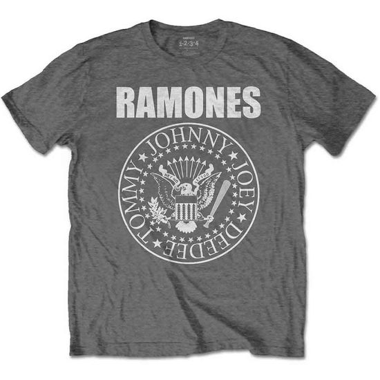 Cover for Ramones · Ramones Kids T-Shirt: Presidential Seal (5-6 Years) (T-shirt) [size 5-6yrs] [Grey - Kids edition]