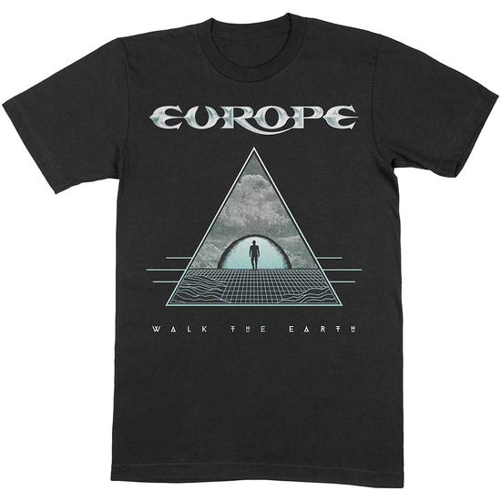 Europe Unisex T-Shirt: Walk The Earth - Europe - Koopwaar -  - 5056561003689 - 