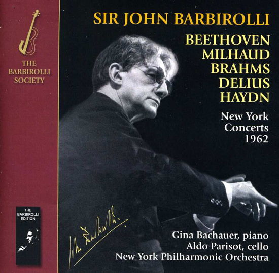 Cover for John Barbirolli · New York Concerts 1962 (CD) (1992)