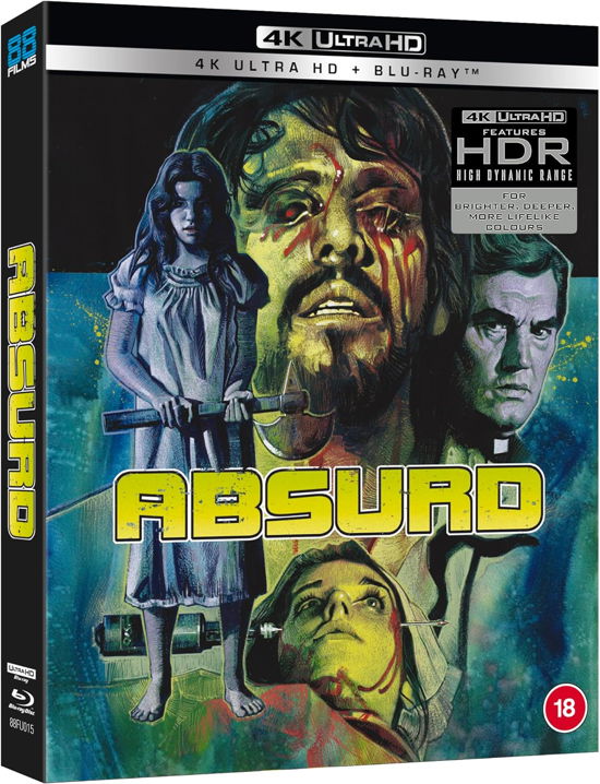 Cover for Joe D'Amato · Absurd (Blu-ray) (2024)