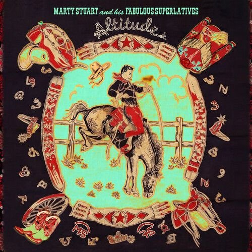 Cover for Marty Stuart and His Fabulous Superlatives &amp; Marty Stuart · Altitude (CD) (2023)