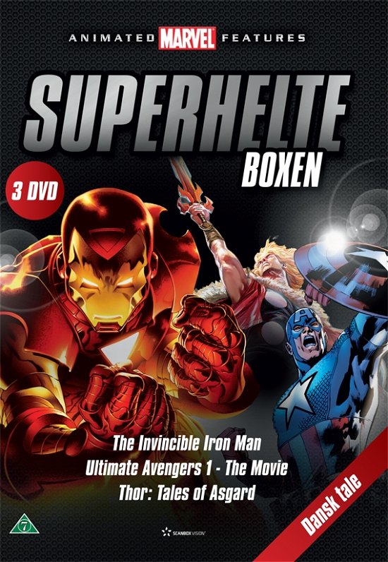 Superhelte Boks · Superhelte boxen [DVD] (DVD) (2024)