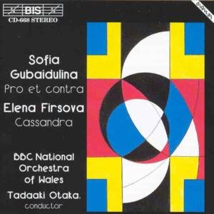 Cover for Gubaidulina / Firsova / Otaka / Nat'l Orch of Wale · Pro et Contra for Large Orchestra (CD) (1994)