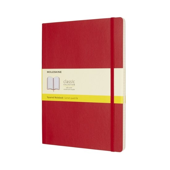 Cover for Moleskin · MOLESKINE NOTEBOOK Extra Large Squared S.RED Soft (Stationery)