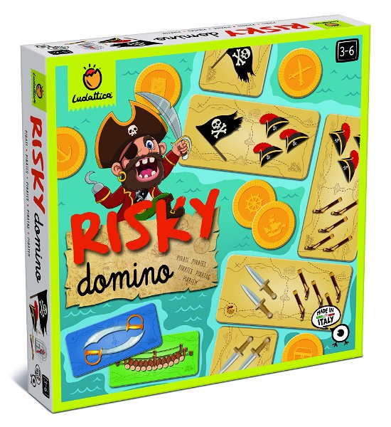 Cover for Ludattica: Risky Domino · Pirati (MERCH)