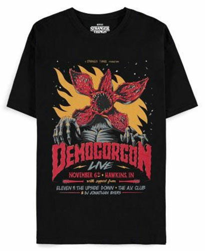 Cover for Stranger Things · Demogorgon Live - Mens T-Shirt (MERCH) (2014)