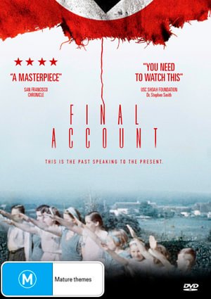 Cover for DVD · Final Account (DVD) (2022)