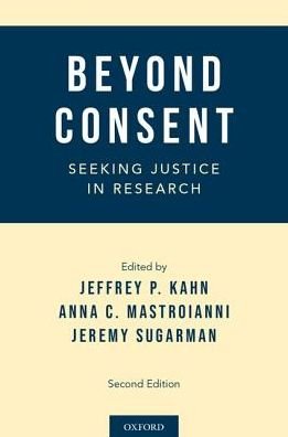 Cover for Beyond Consent: Seeking Justice in Research (Paperback Bog) [2 Revised edition] (2018)