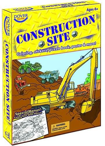 Construction Site Fun Kit - Dover Dover - Merchandise - Dover Publications Inc. - 9780486470689 - October 31, 2008