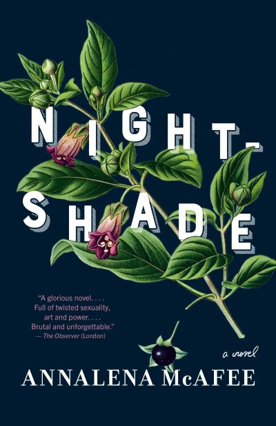 Cover for Annalena McAfee · Nightshade A novel (Paperback Book) (2021)