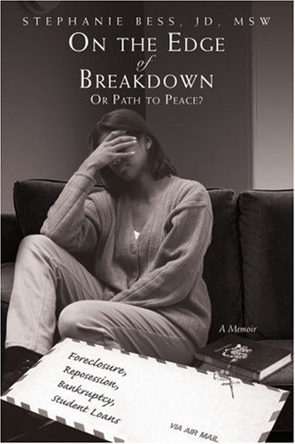 Cover for Stephanie Bess Jd Msw · On the Edge of Breakdown: or Path to Peace? (Paperback Book) (2007)