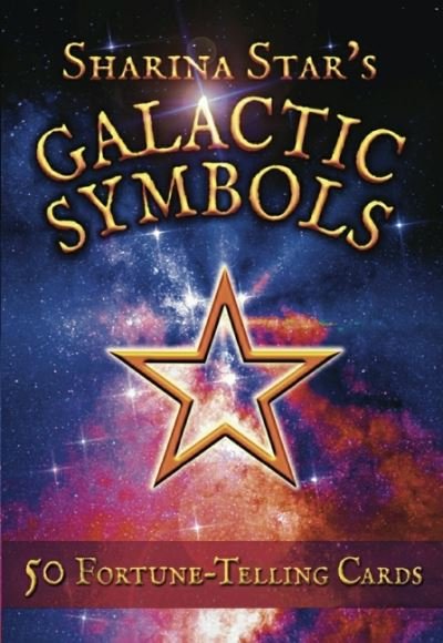 Cover for Star, Sharina (Sharina Star) · Sharina Star's Galactic Symbols: 50 Fortune-Telling Cards (Flashkort) (2021)