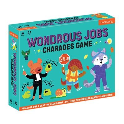Cover for Galison Mudpuppy · Wondrous Jobs Charades Game (GAME) (2022)