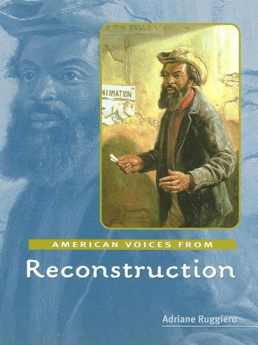 Cover for Adriane Ruggiero · Reconstruction (American Voices From) (Hardcover Book) (2007)