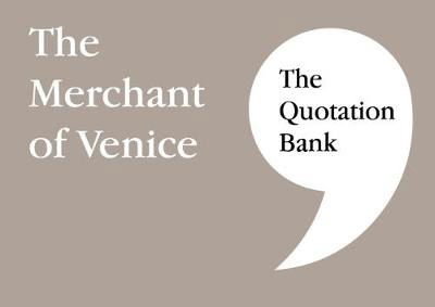 Cover for The Quotation Bank: The Merchant of Venice GCSE Revision and Study Guide for English Literature 9-1 (Taschenbuch) (2017)