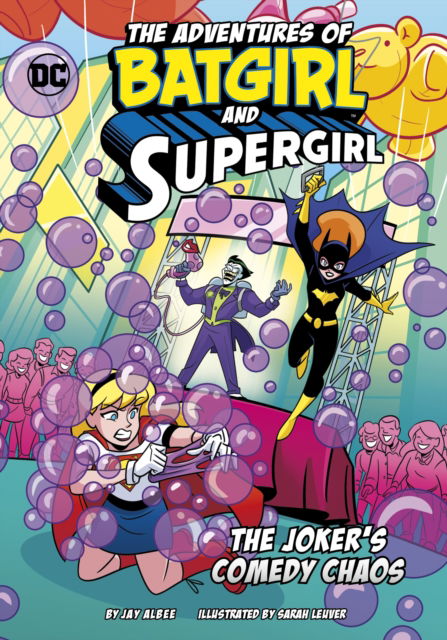 Cover for Jay Albee · The Joker’s Comedy Chaos - The Adventures of Batgirl and Supergirl (Taschenbuch) (2025)