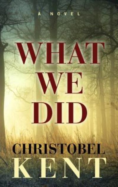 Cover for Christobel Kent · What We Did (Hardcover Book) (2019)