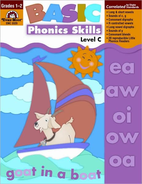 Cover for Evan-moor Educational Publishing · Basic Phonics Skills Level C (Paperback Book) (2004)