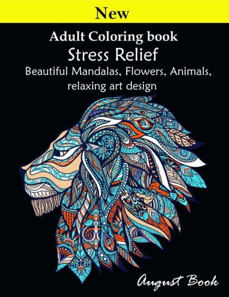 Cover for August Book · Adult Coloring book (Paperback Book) (2019)