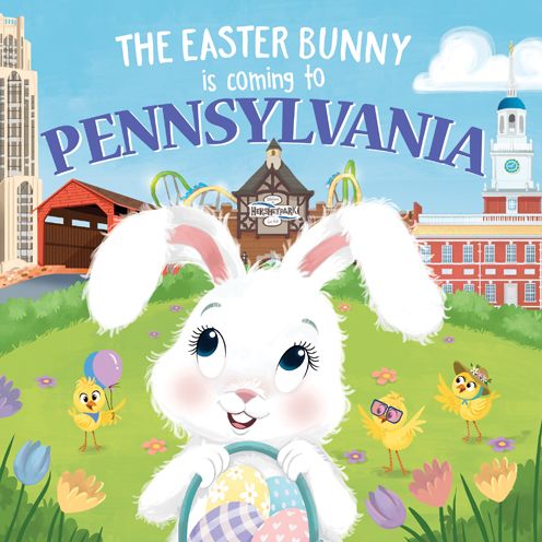 Cover for Eric James · The Easter Bunny Is Coming to Pennsylvania (Hardcover Book) (2020)