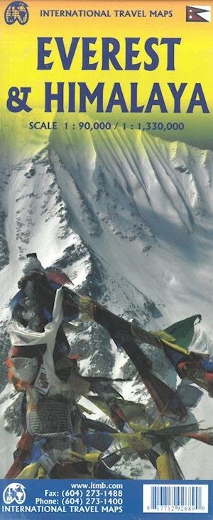 Cover for ITM Publications · International Travel Maps: Everest &amp; Himalaya (Gebundenes Buch) (2021)
