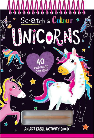 Scratch and Colour Unicorns - Scratch and Colour - Jenny Copper - Kirjat - Gemini Books Group Ltd - 9781801052689 - perjantai 1. huhtikuuta 2022