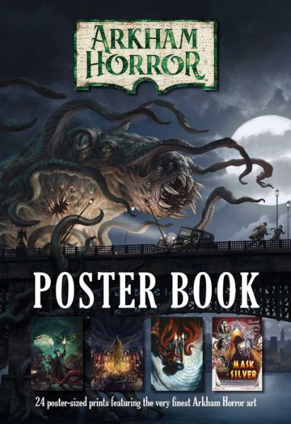 Cover for Arkham Horror Poster Book - Arkham Horror (Paperback Book) (2024)