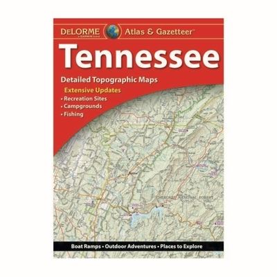 Cover for Garmin International · Tennessee Atlas &amp; Gazetteer (Book) (2023)